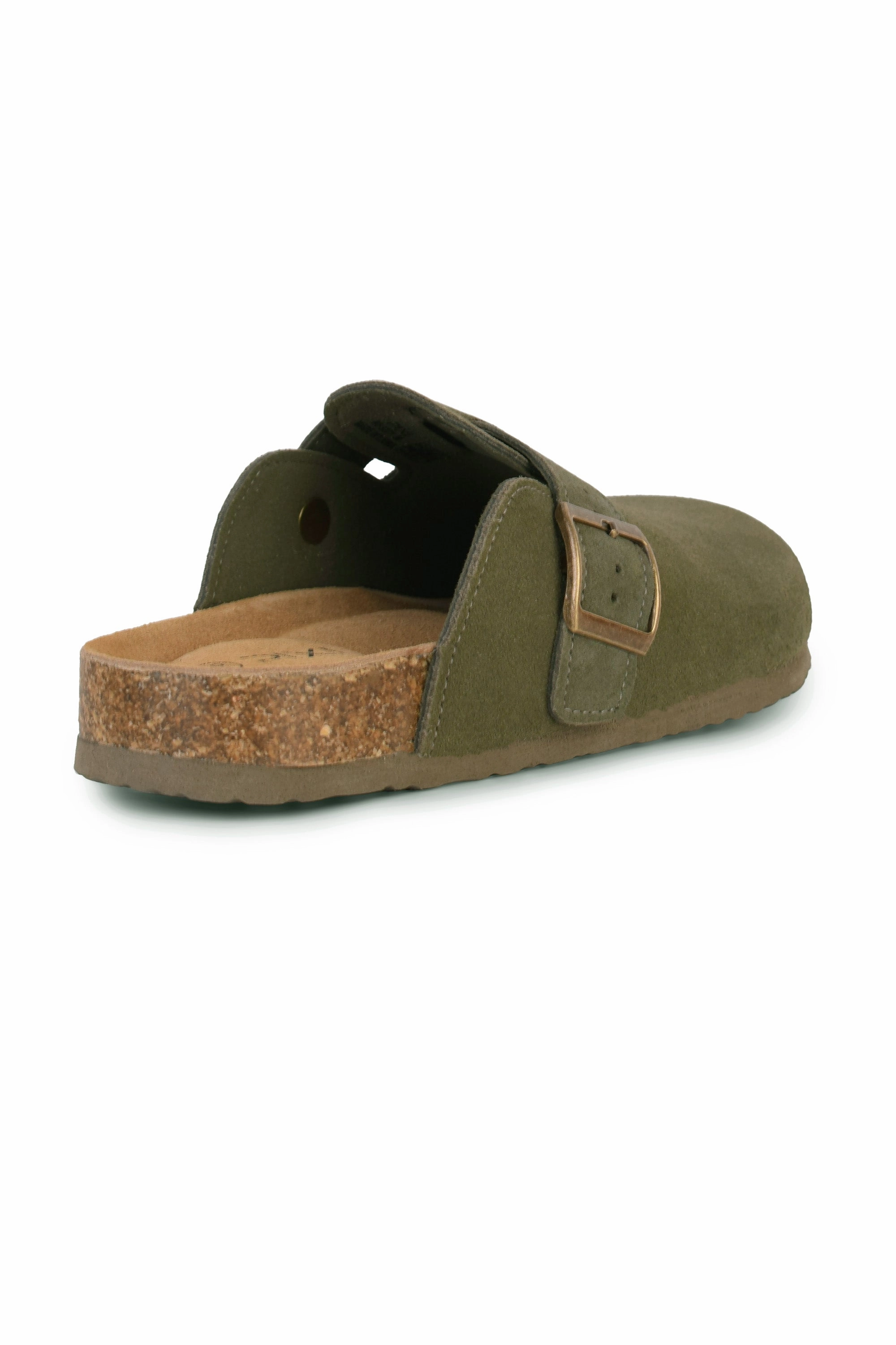 01-5371 Flat Buckle Clog Mule