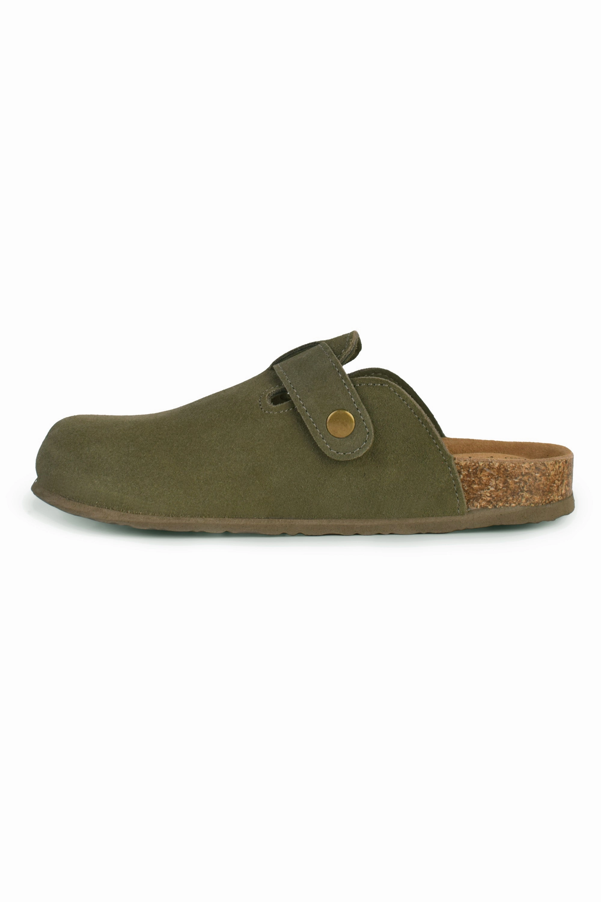01-5371 Flat Buckle Clog Mule