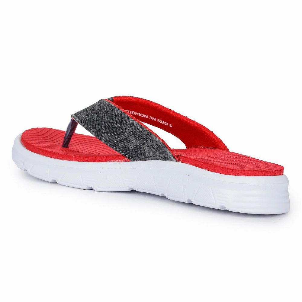 A-HA Casual Red Slipper For Women Cushion-3N By Liberty