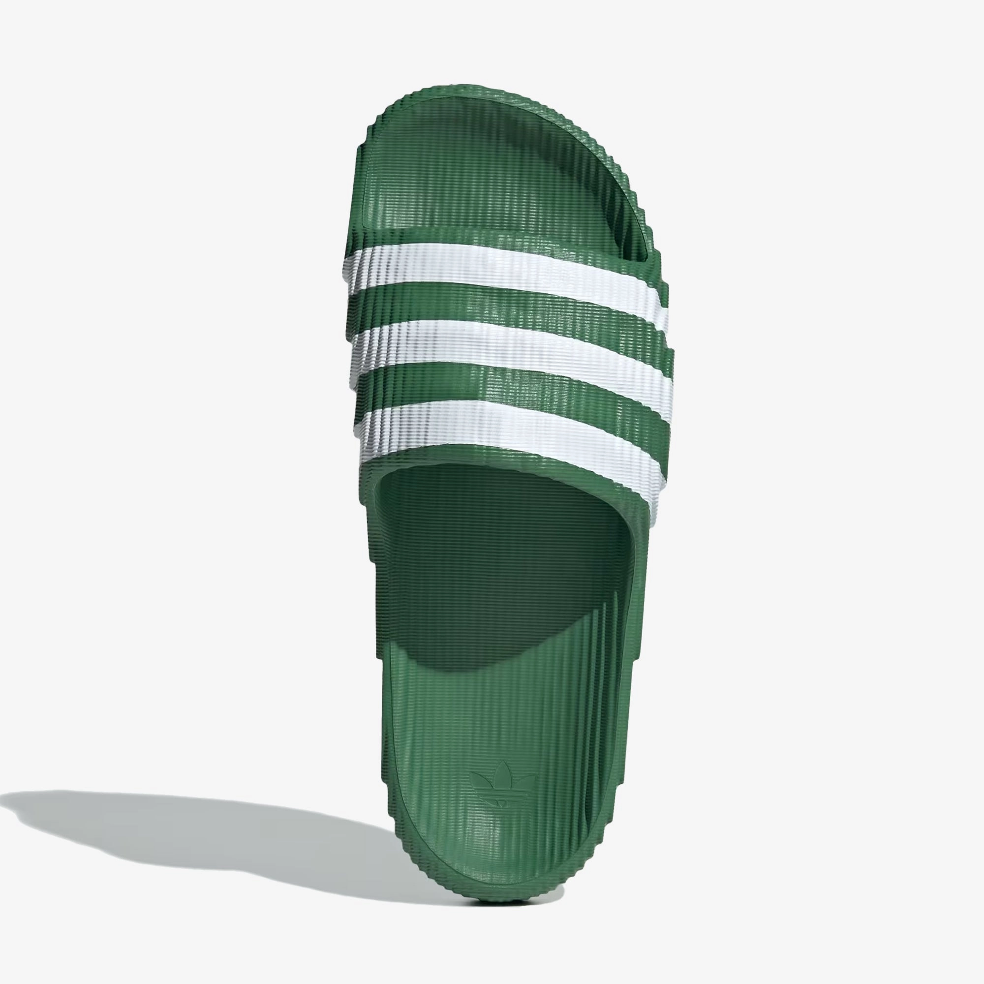 ADIDAS ORIGINALS | ADILETTE 22 { PRELOVED GREEN/CLOUD WITE/CLOUD WHITE