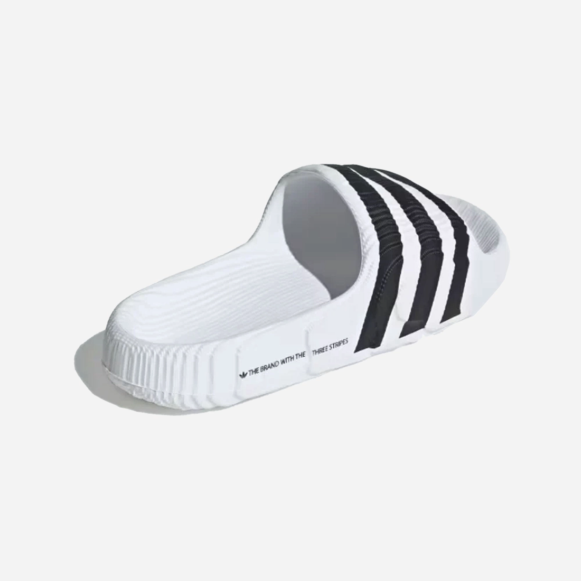 ADIDAS ORIGINALS | ADILETTE 22 SLIDES { WHITE/BLACK