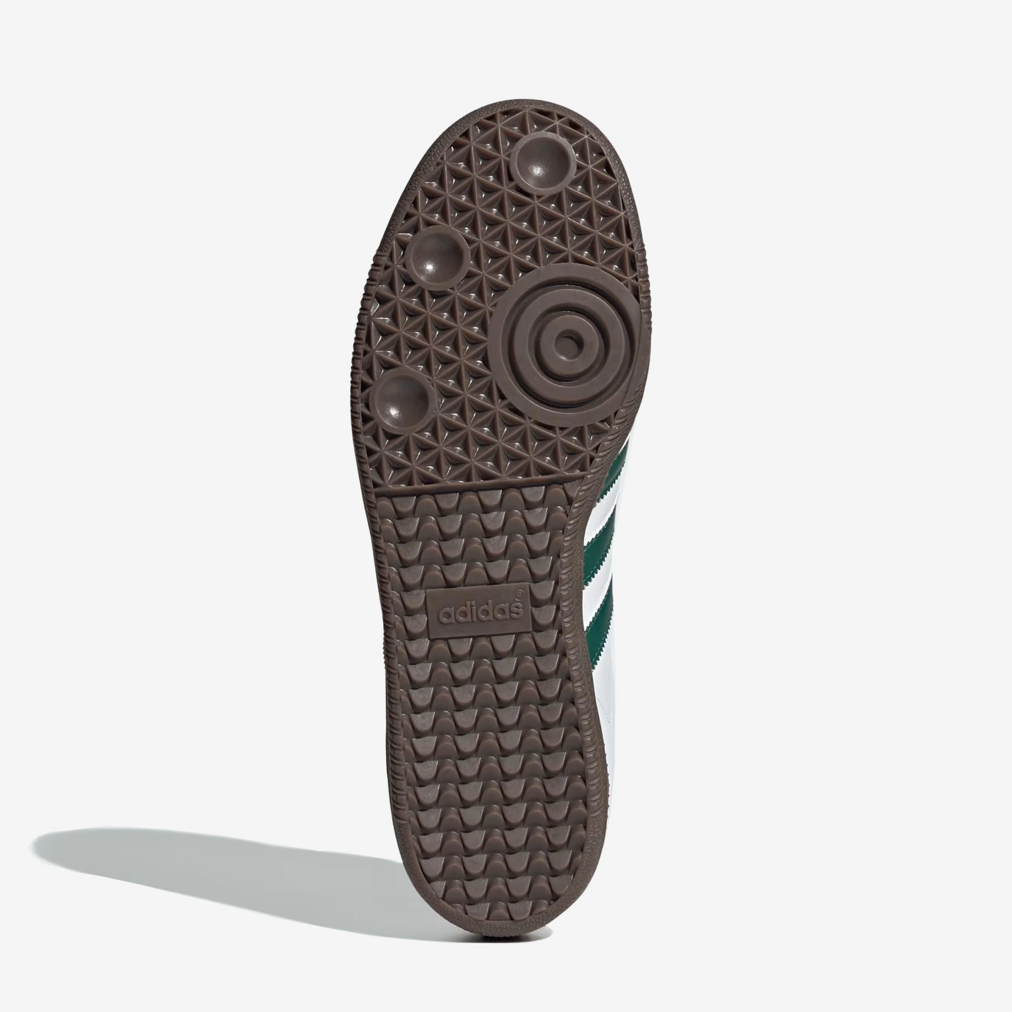 ADIDAS ORIGINALS | SAMBA OG { CLOUD WHITE/GREEN/CLEAR GRANITE