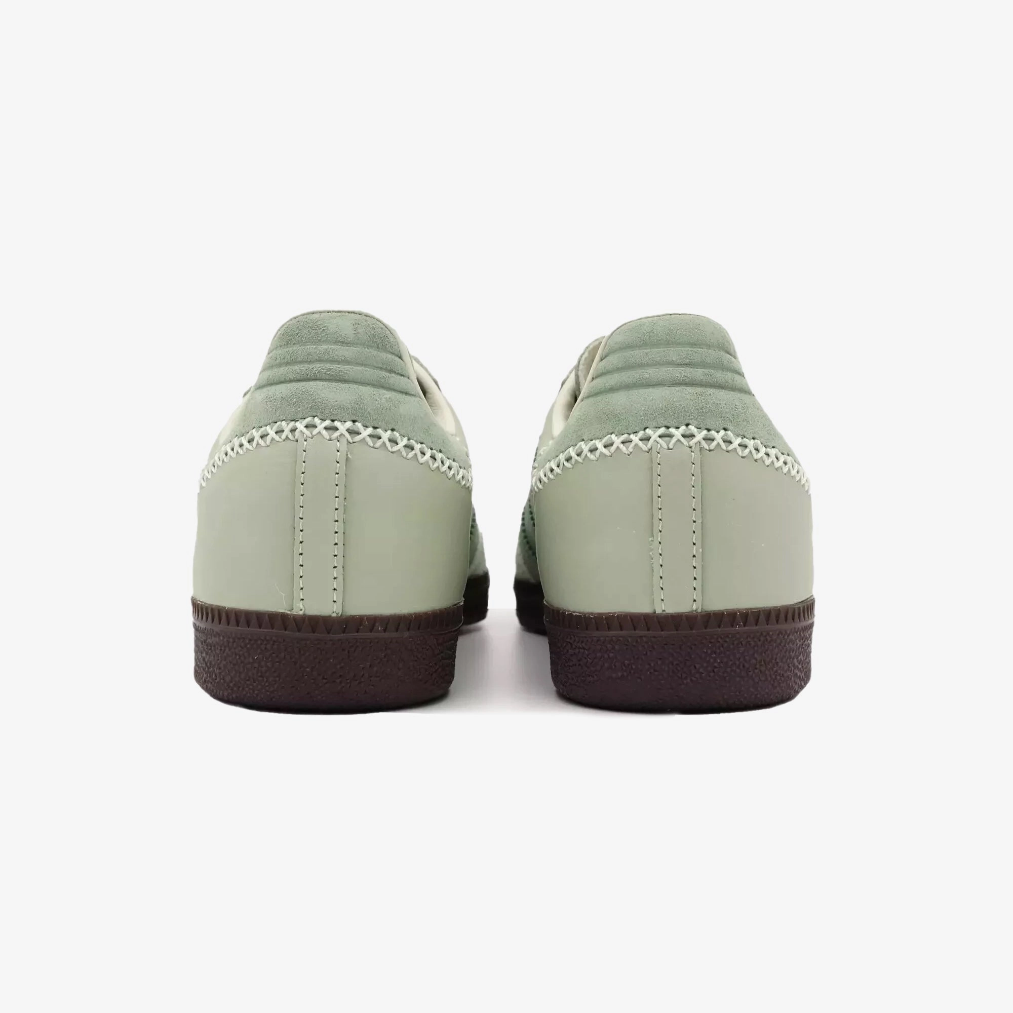 ADIDAS ORIGINALS | SAMBA x MAHA { HALF GREEN