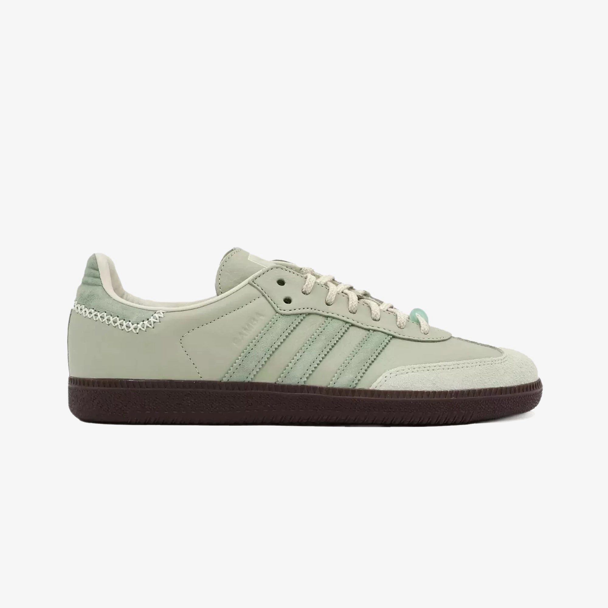 ADIDAS ORIGINALS | SAMBA x MAHA { HALF GREEN