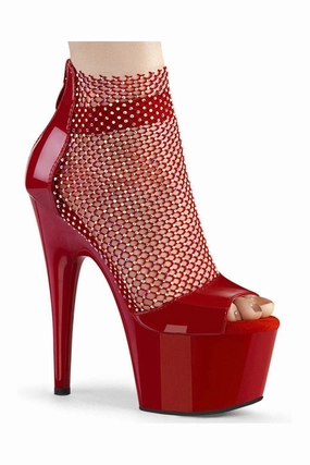 ADORE-765RM Exotic Sandal | Red Patent