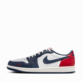 Air Jordan 1 Low OG 'Gym Red & Midnight Navy'