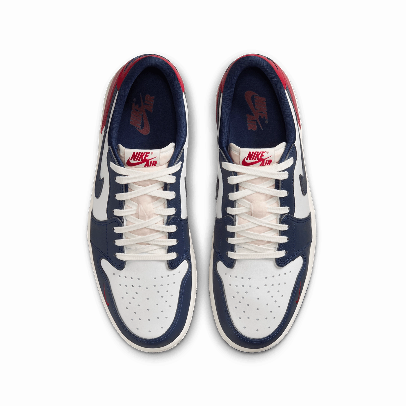 Air Jordan 1 Low OG 'Gym Red & Midnight Navy'