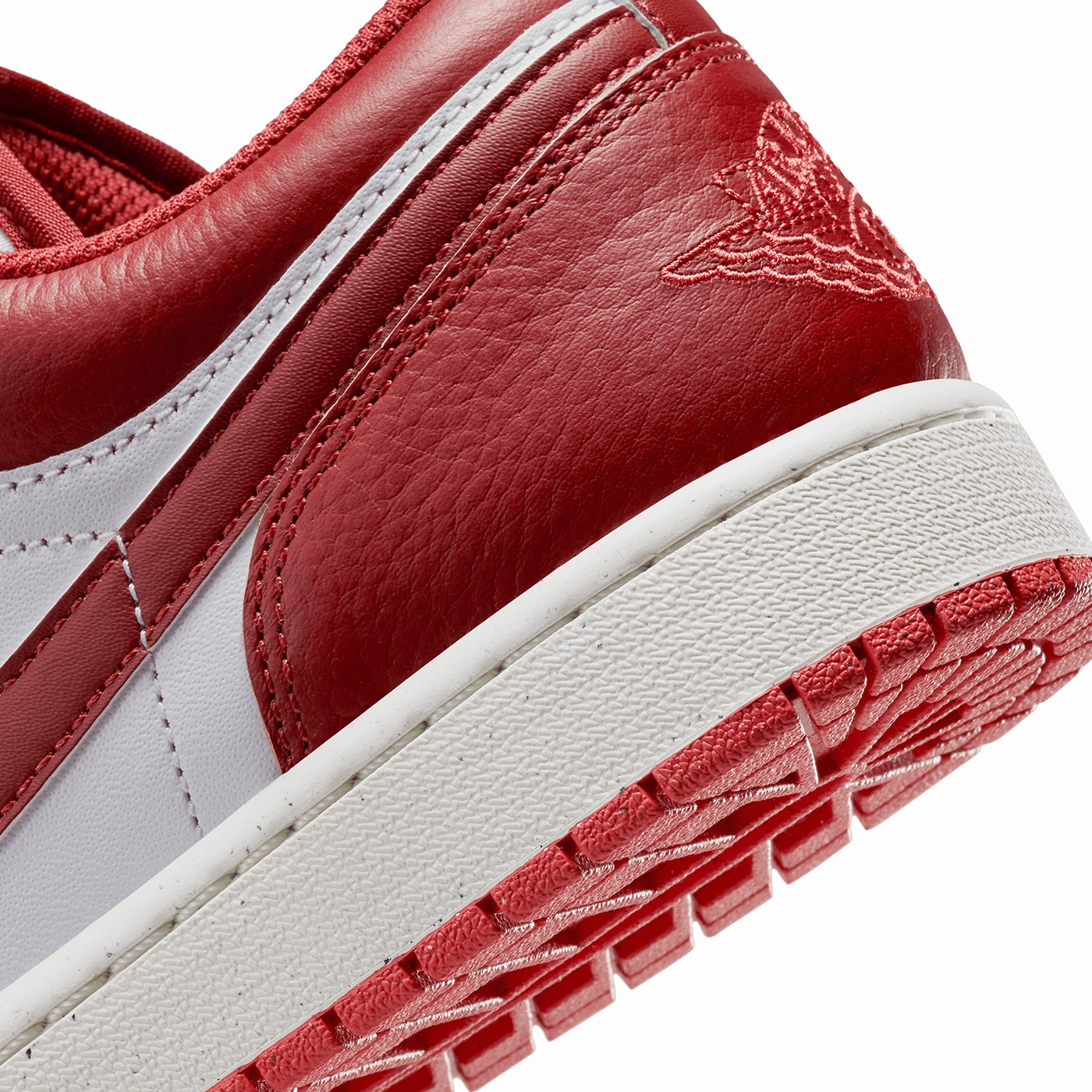 Air Jordan 1 Low SE 'White and Dune Red'