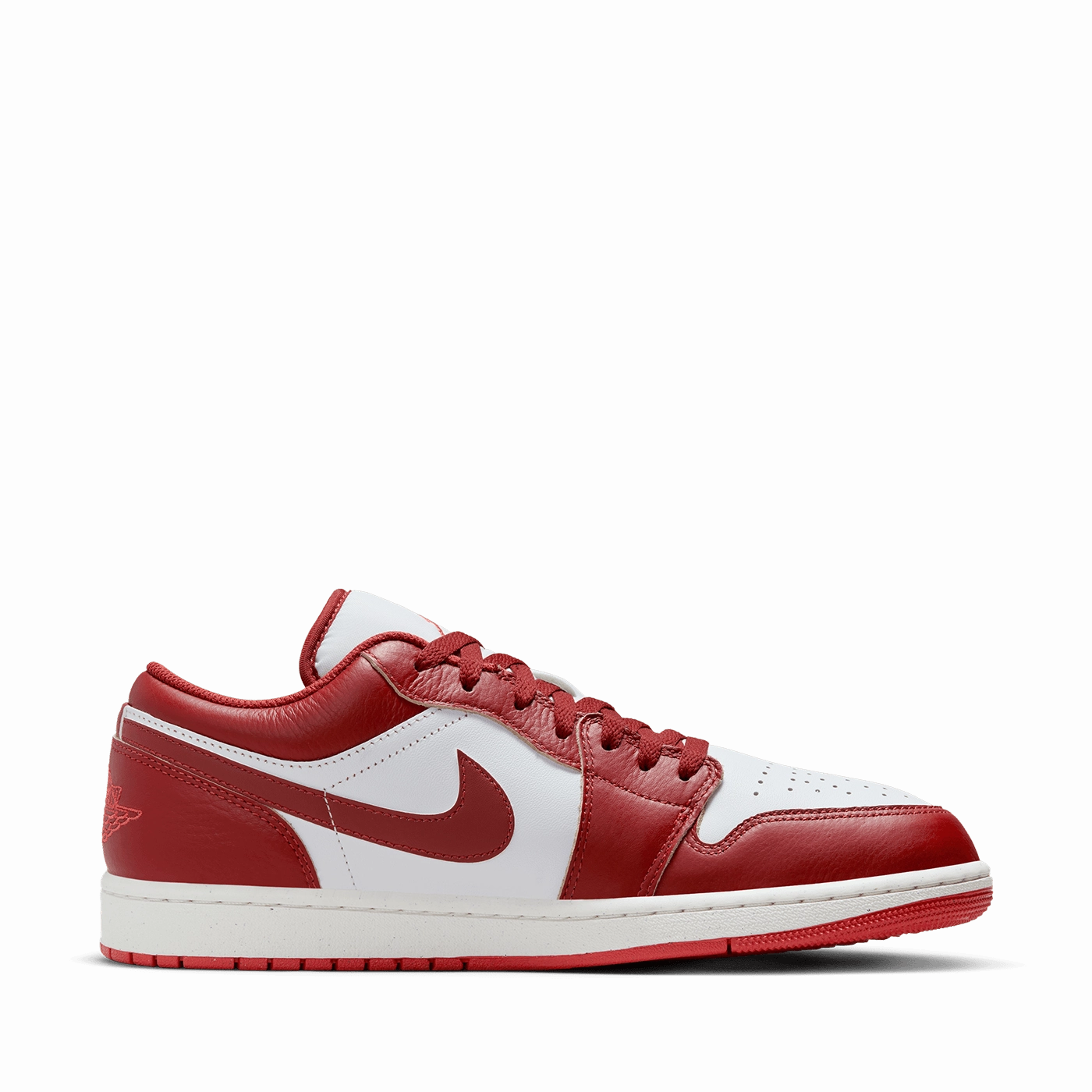 Air Jordan 1 Low SE 'White and Dune Red'