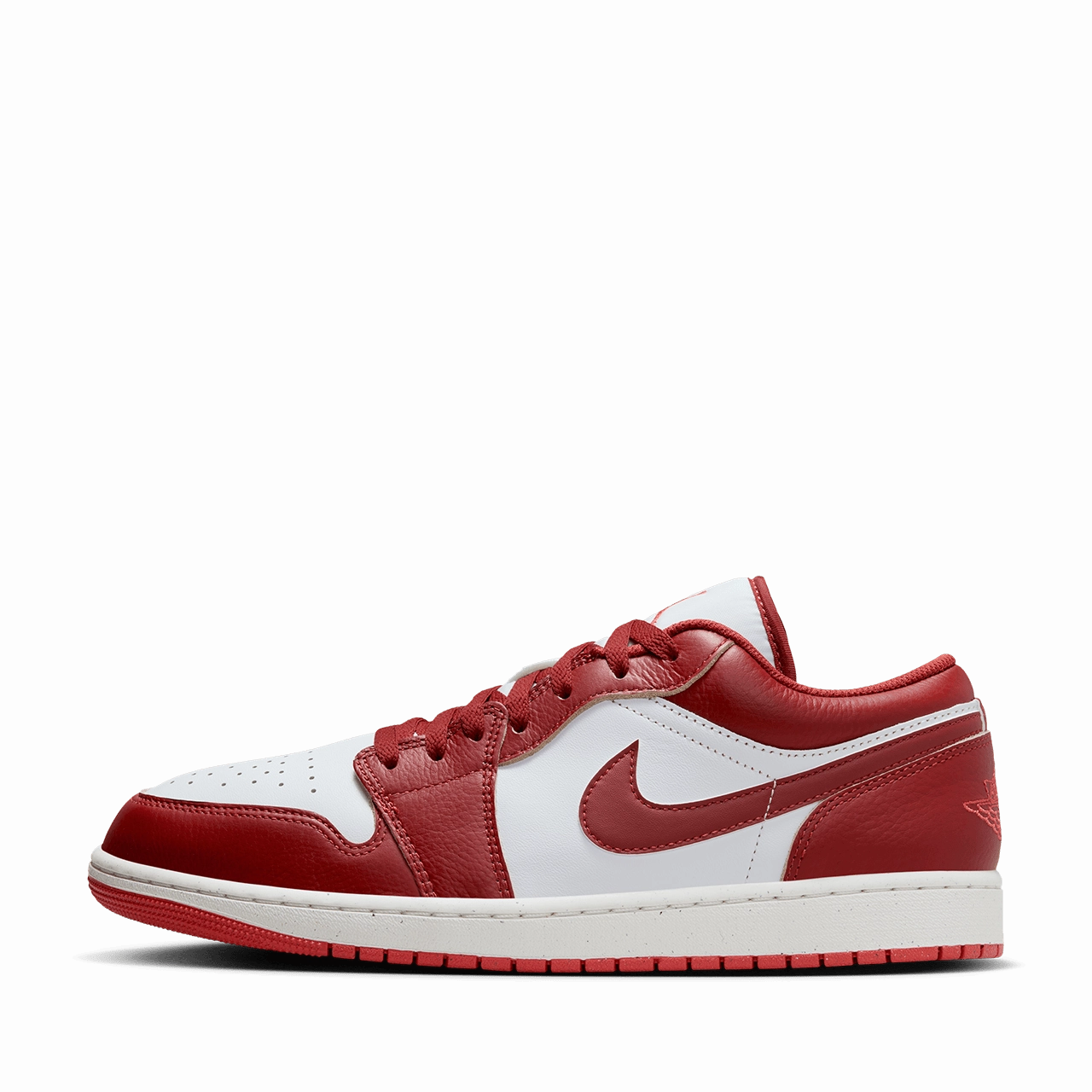 Air Jordan 1 Low SE 'White and Dune Red'