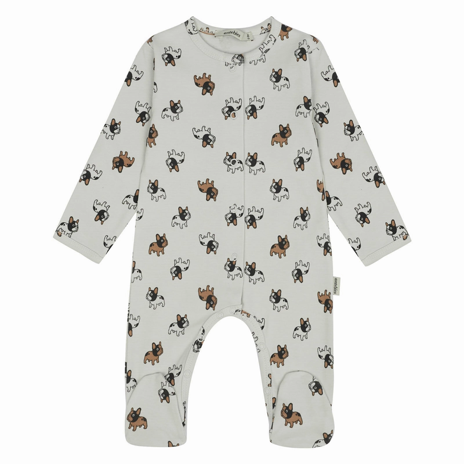 Antebies Best Friends Forever - Dogs Rib Footsie Grey