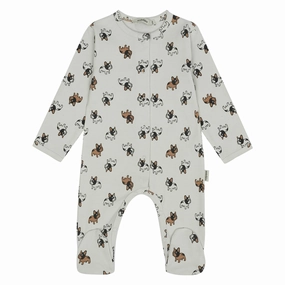 Antebies Best Friends Forever - Dogs Rib Footsie Grey