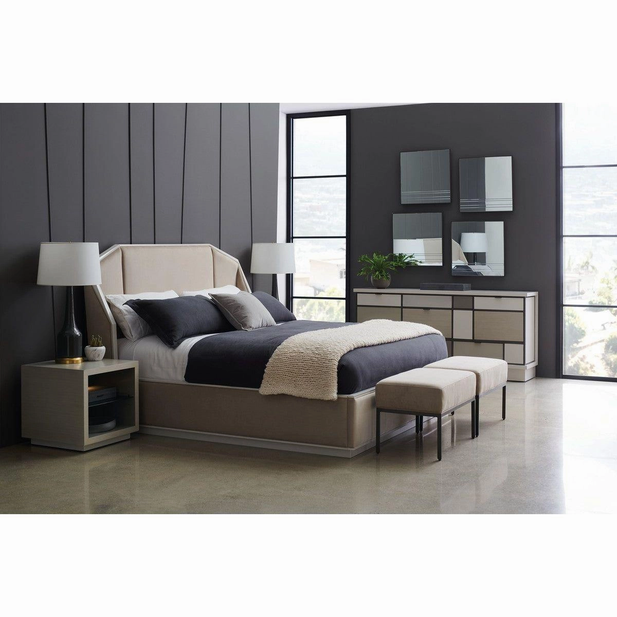 Artistry Bed Bench - Grey