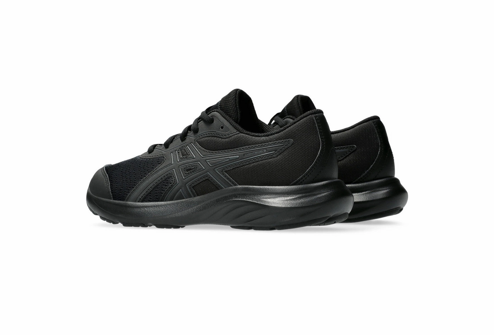 ASICS JUNIOR CONTEND 9 GS BLACK/BLACK SHOE