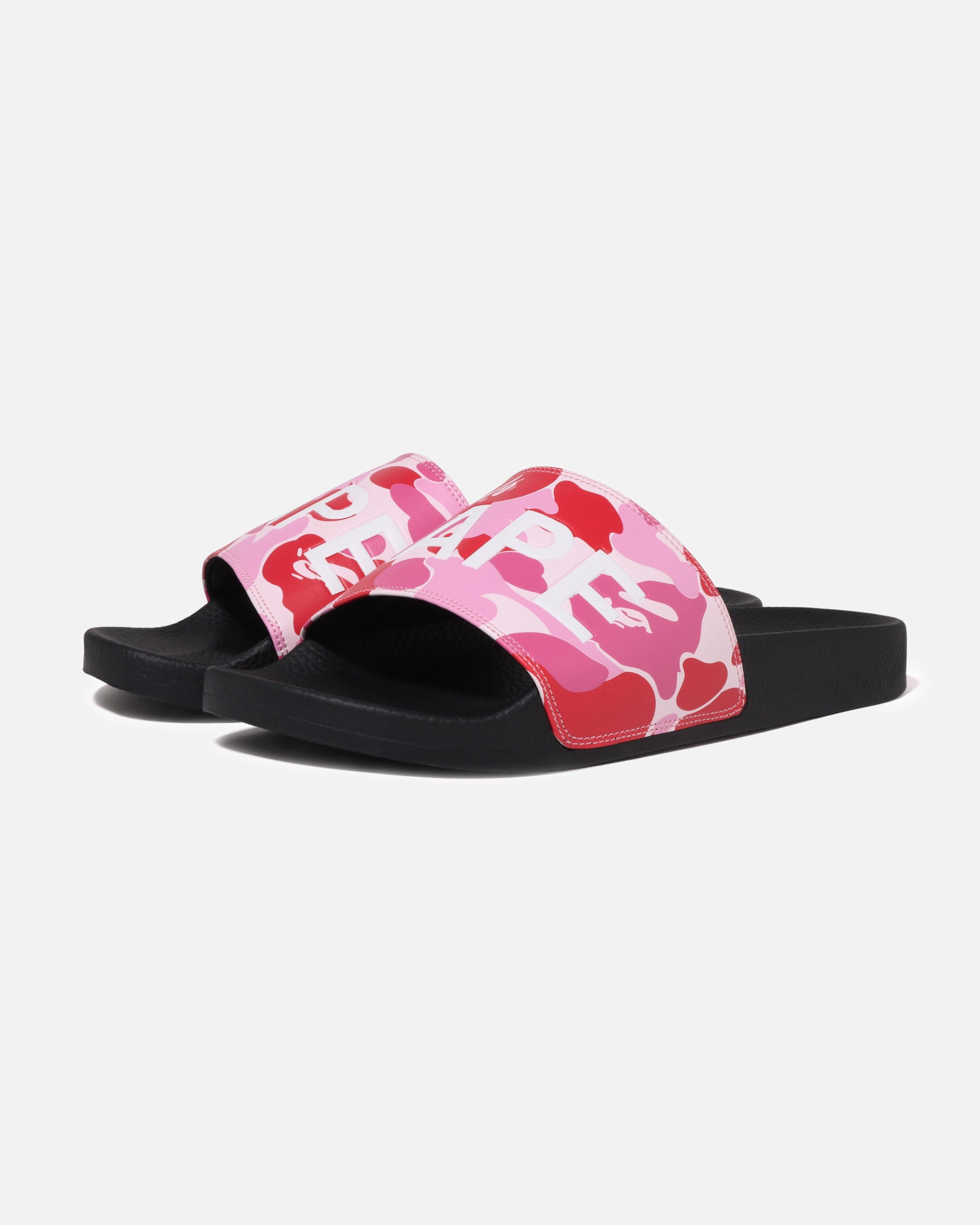 BAPE ABC CAMO SLIDE SANDALS