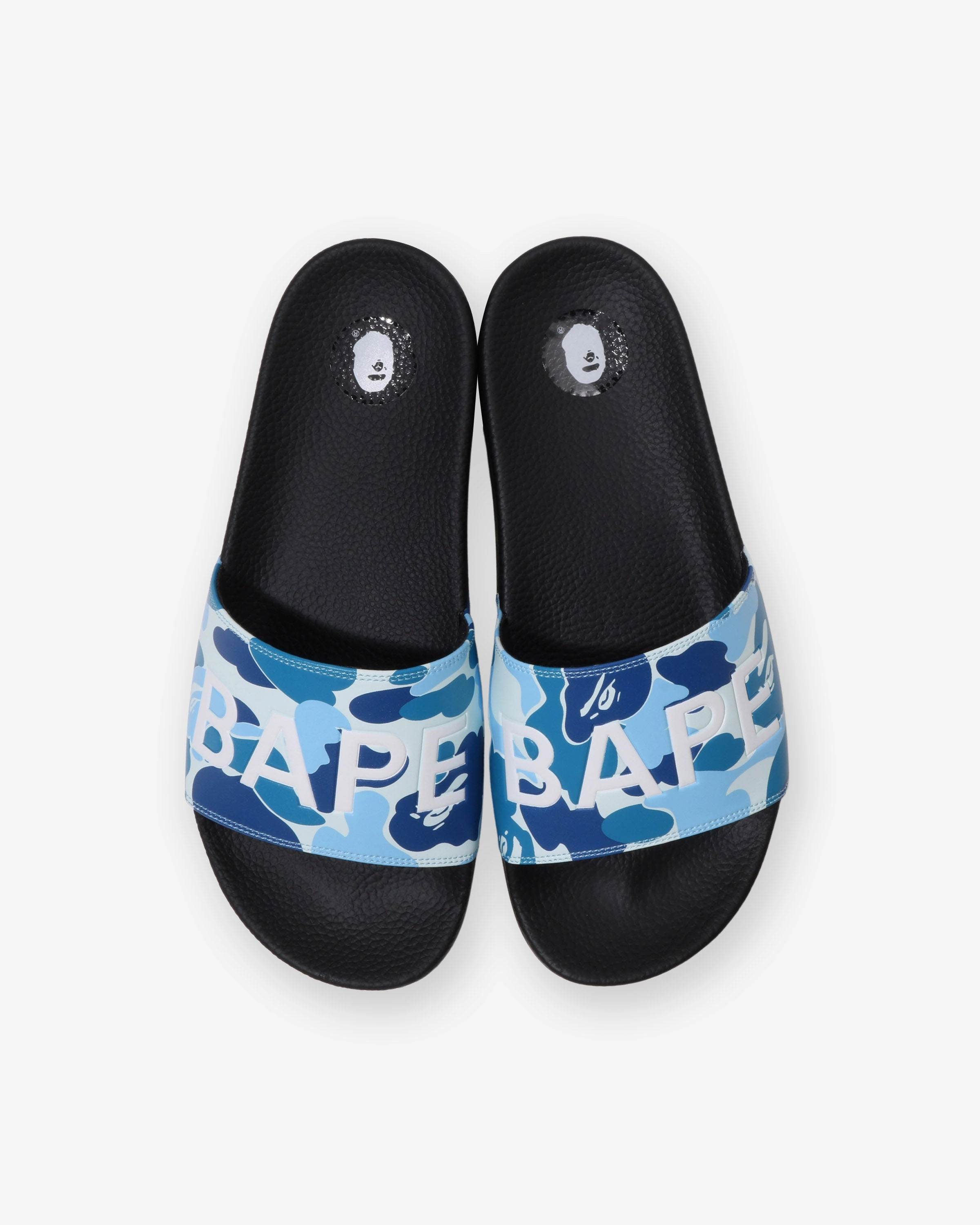 BAPE ABC CAMO SLIDE SANDALS