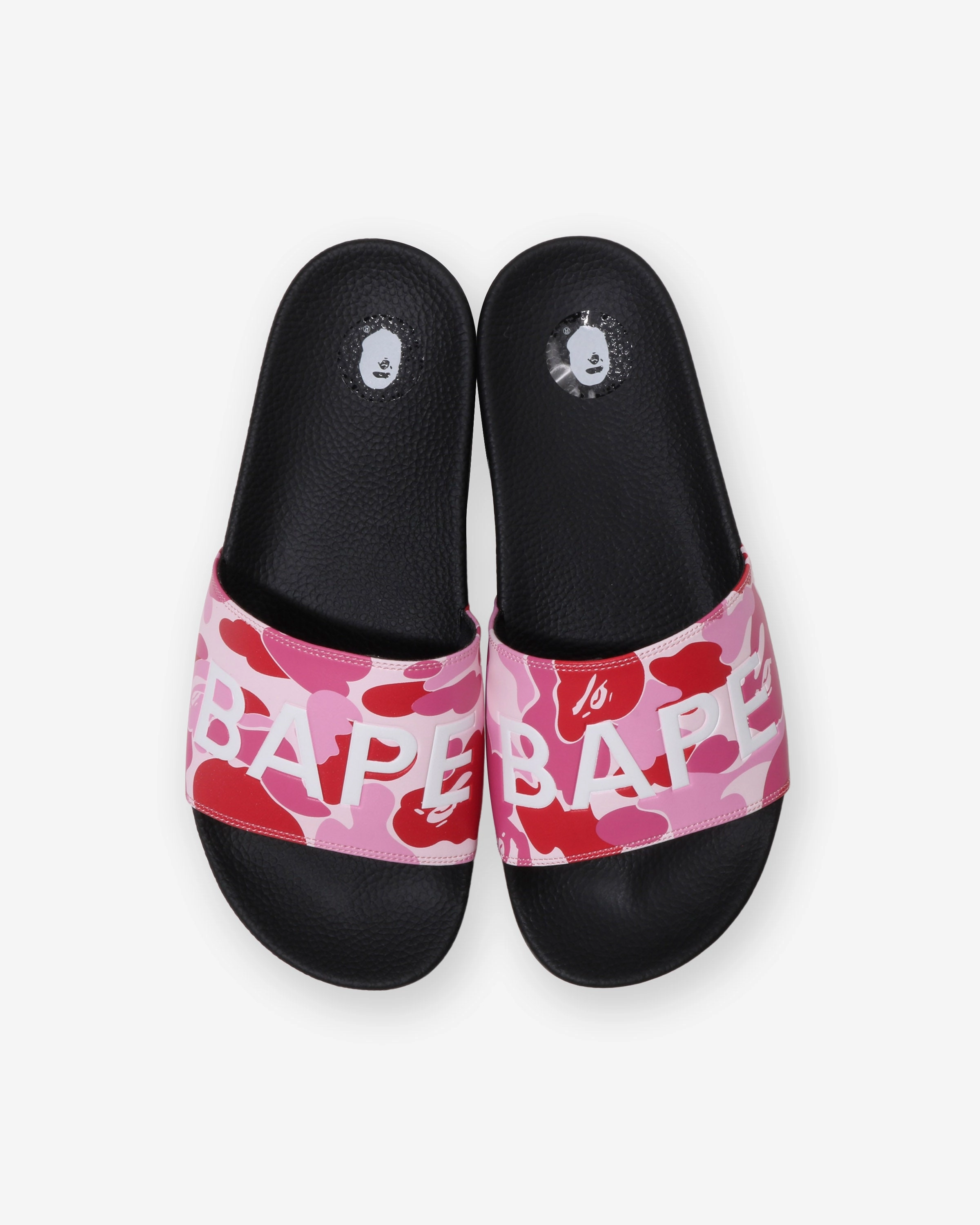 BAPE ABC CAMO SLIDE SANDALS