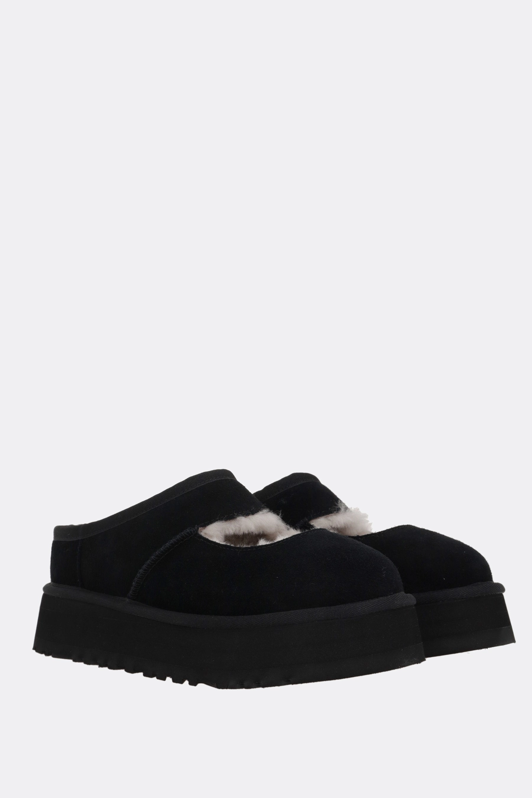 Bea Mary Jane slippers in suede