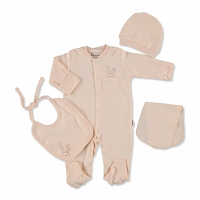 Bebbek Organic 5 Pcs Newborn Gift Starter Set