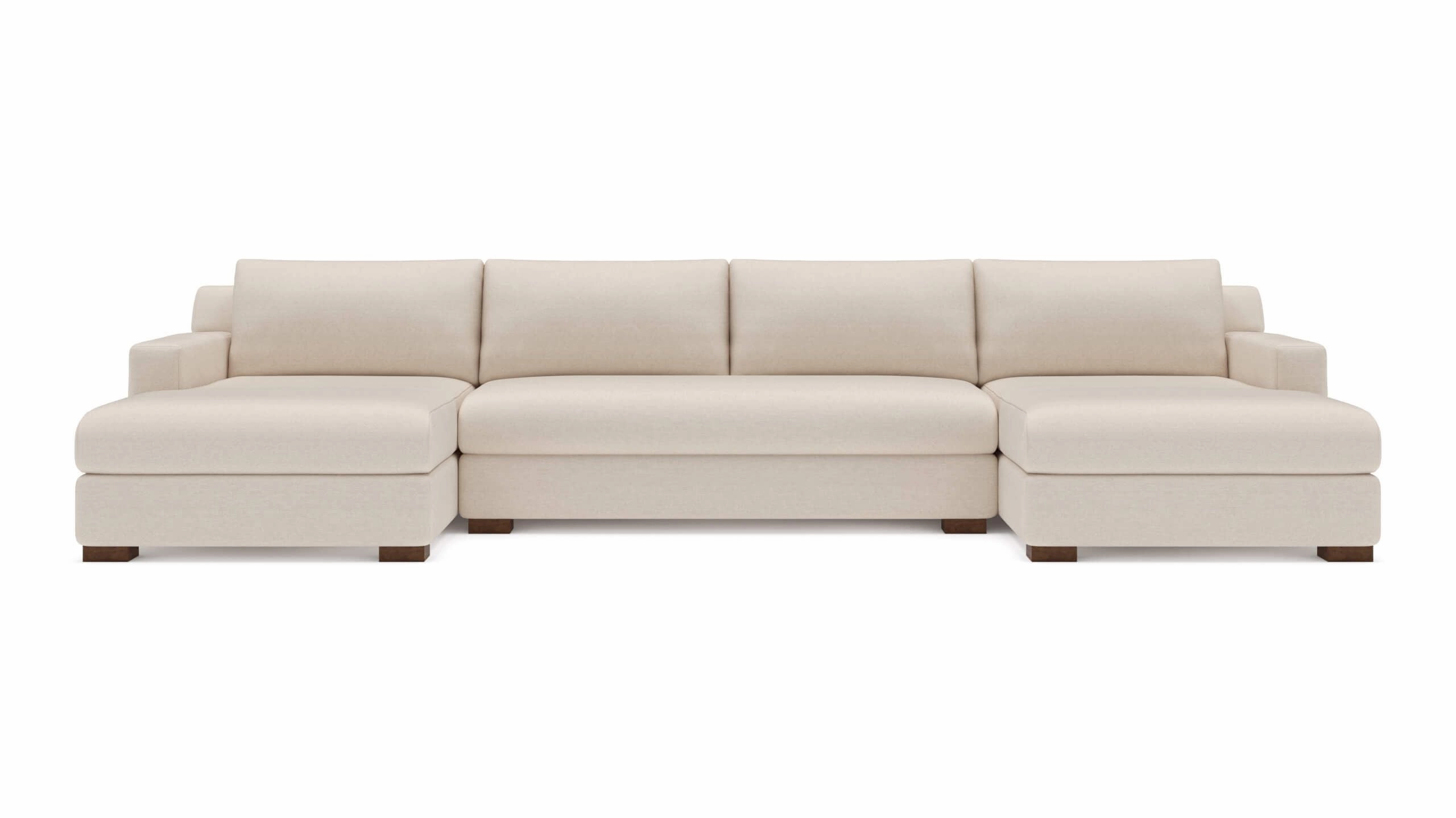 Catalina Double Chaise Sectional (Bench Cushion)