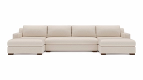 Catalina Double Chaise Sectional (Bench Cushion)