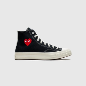 CHUCK TAYLOR ALL-STAR '70 HI BLACK SINGLE HEART