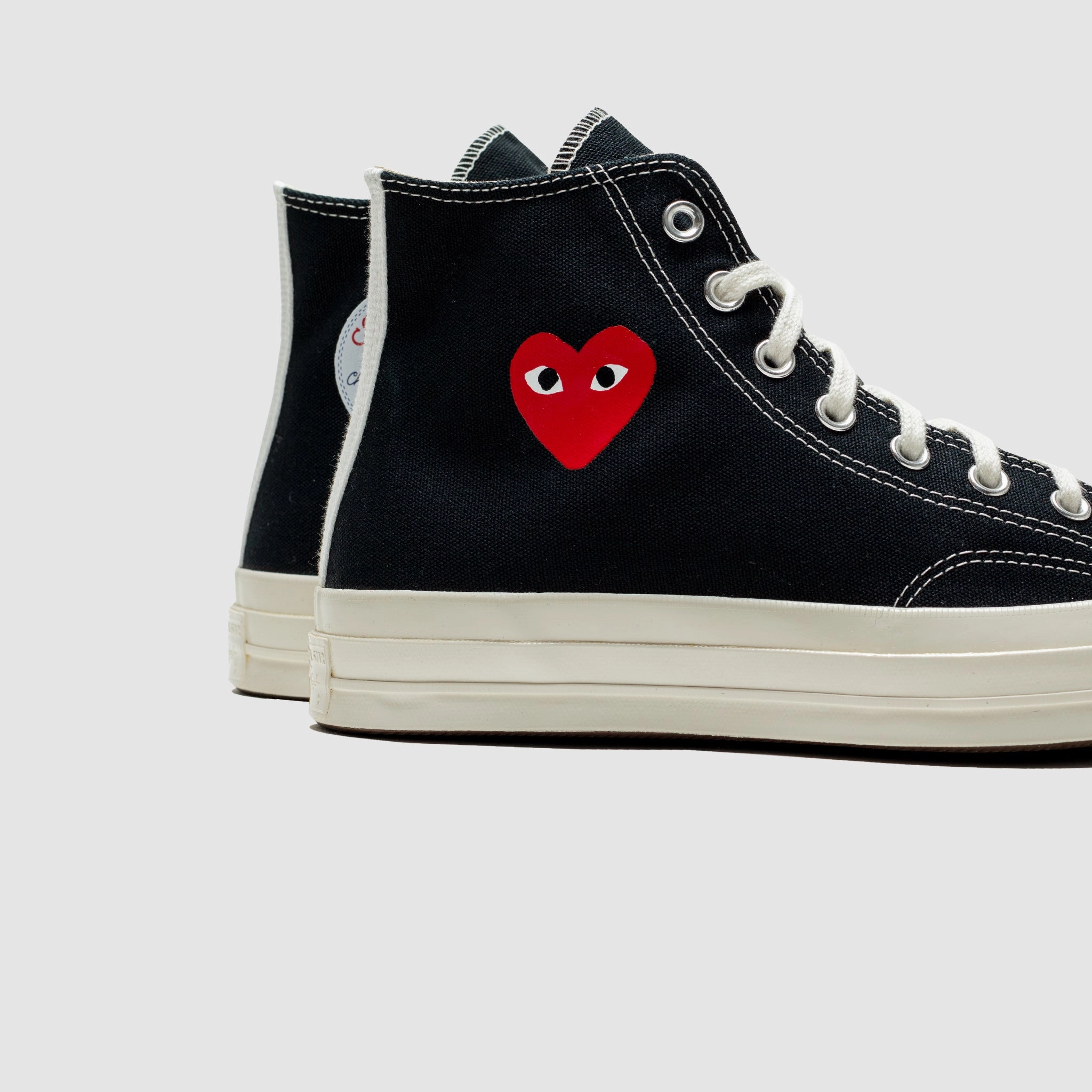 CHUCK TAYLOR ALL-STAR '70 HI BLACK SINGLE HEART