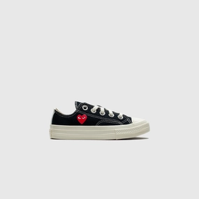CHUCK TAYLOR ALL-STAR '70 LOW (KIDS) BLACK SINGLE HEART