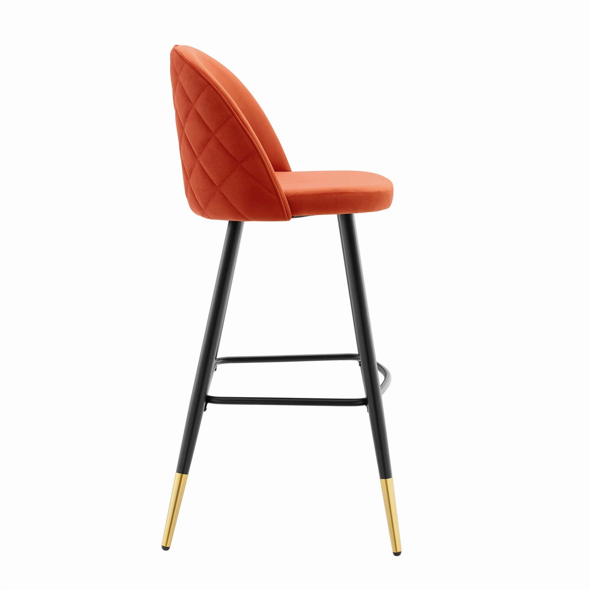 Cordial Performance Velvet Bar Stools - Set of 2 by Modway