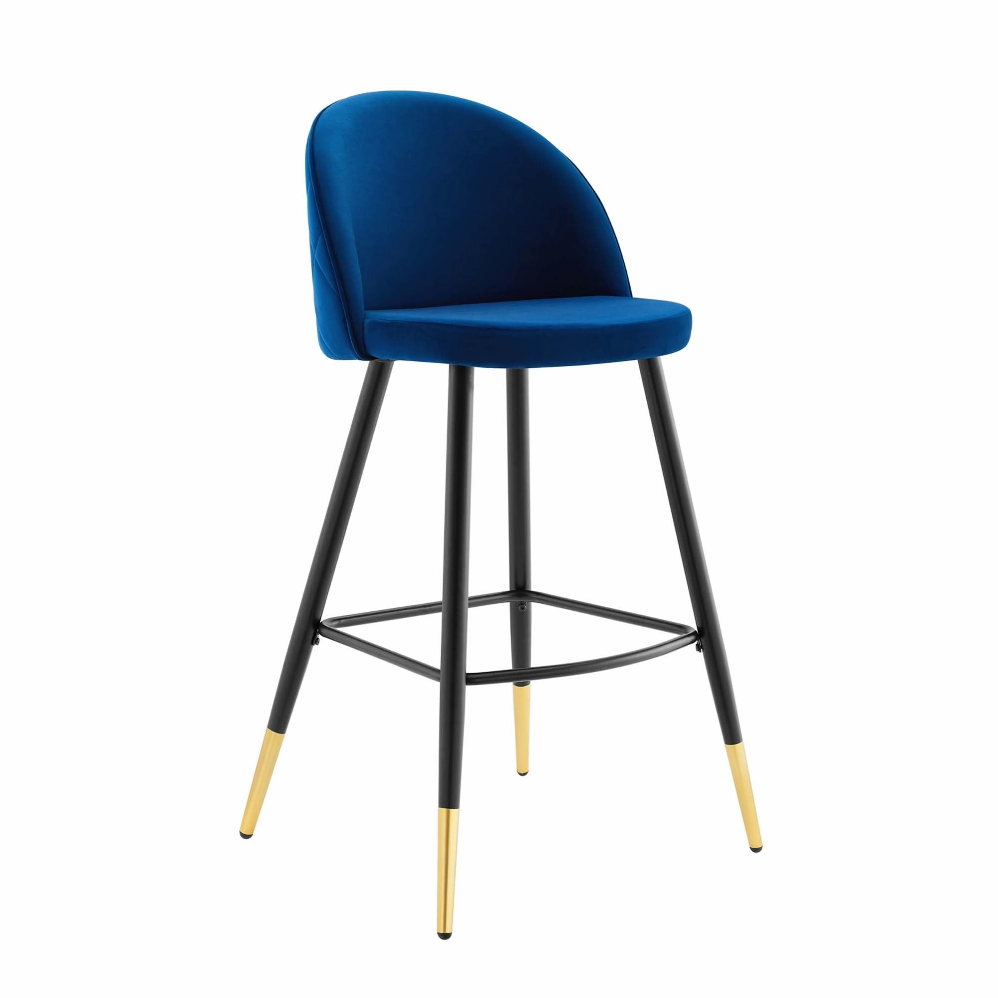 Cordial Performance Velvet Bar Stools - Set of 2 by Modway