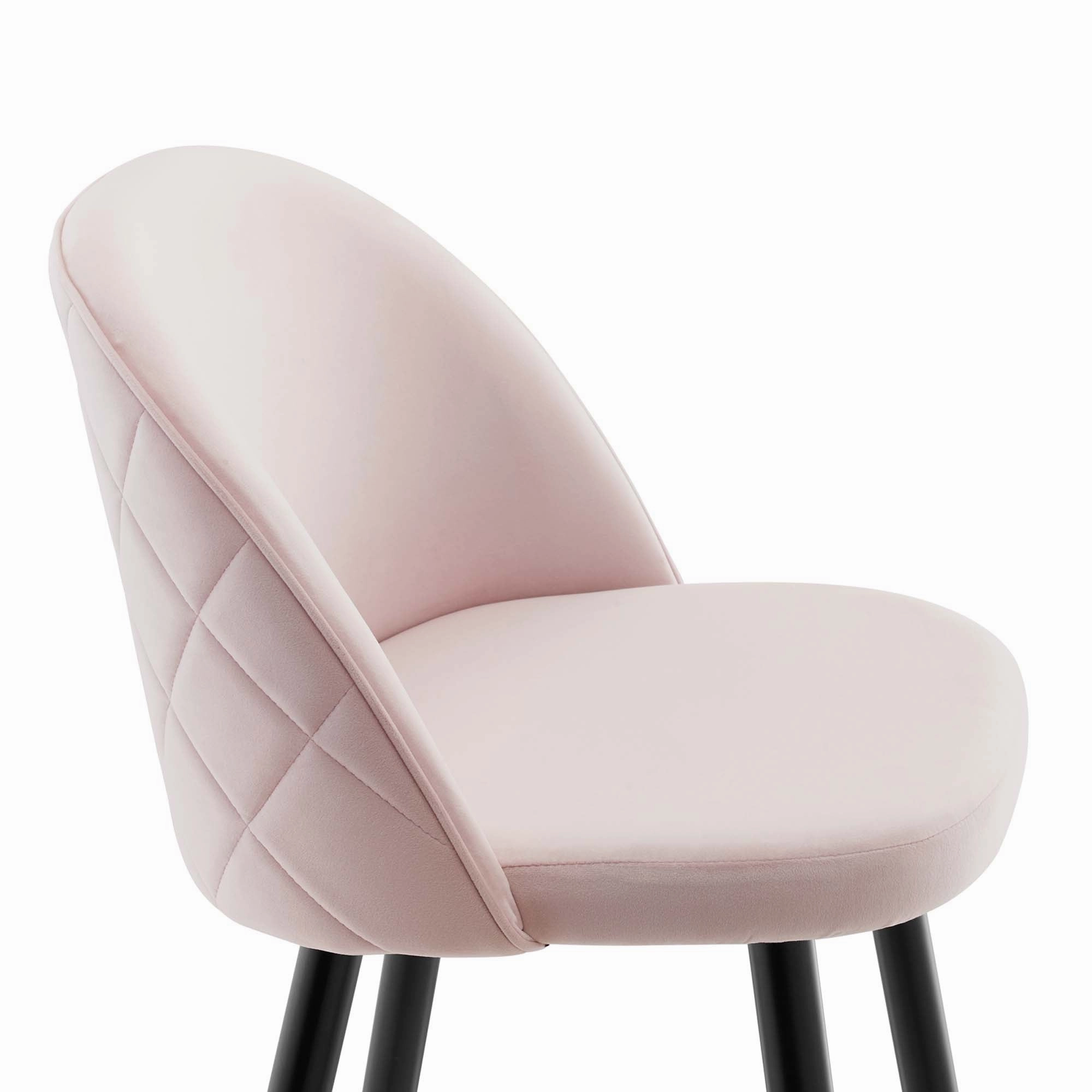 Cordial Performance Velvet Bar Stools - Set of 2 by Modway