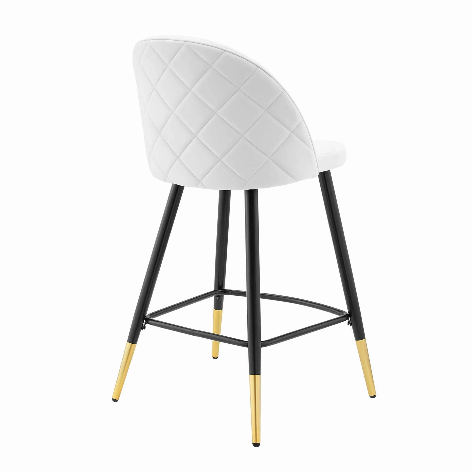 Cordial Performance Velvet Counter Stools Set of 2 by Modway