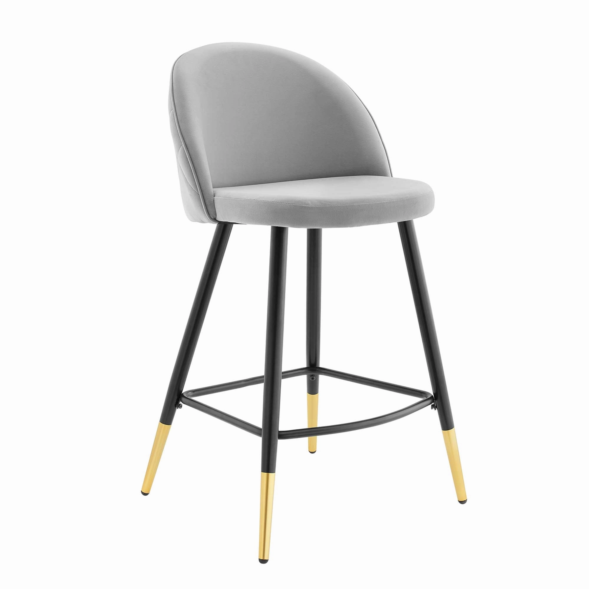 Cordial Performance Velvet Counter Stools Set of 2 by Modway