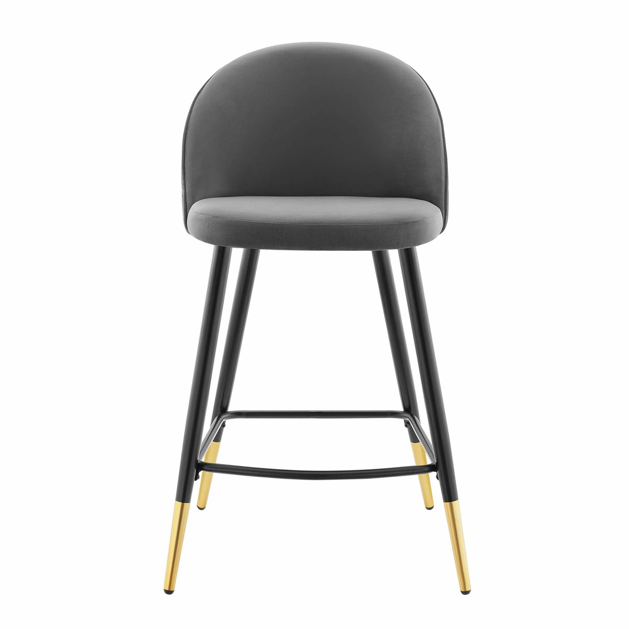 Cordial Performance Velvet Counter Stools Set of 2 by Modway