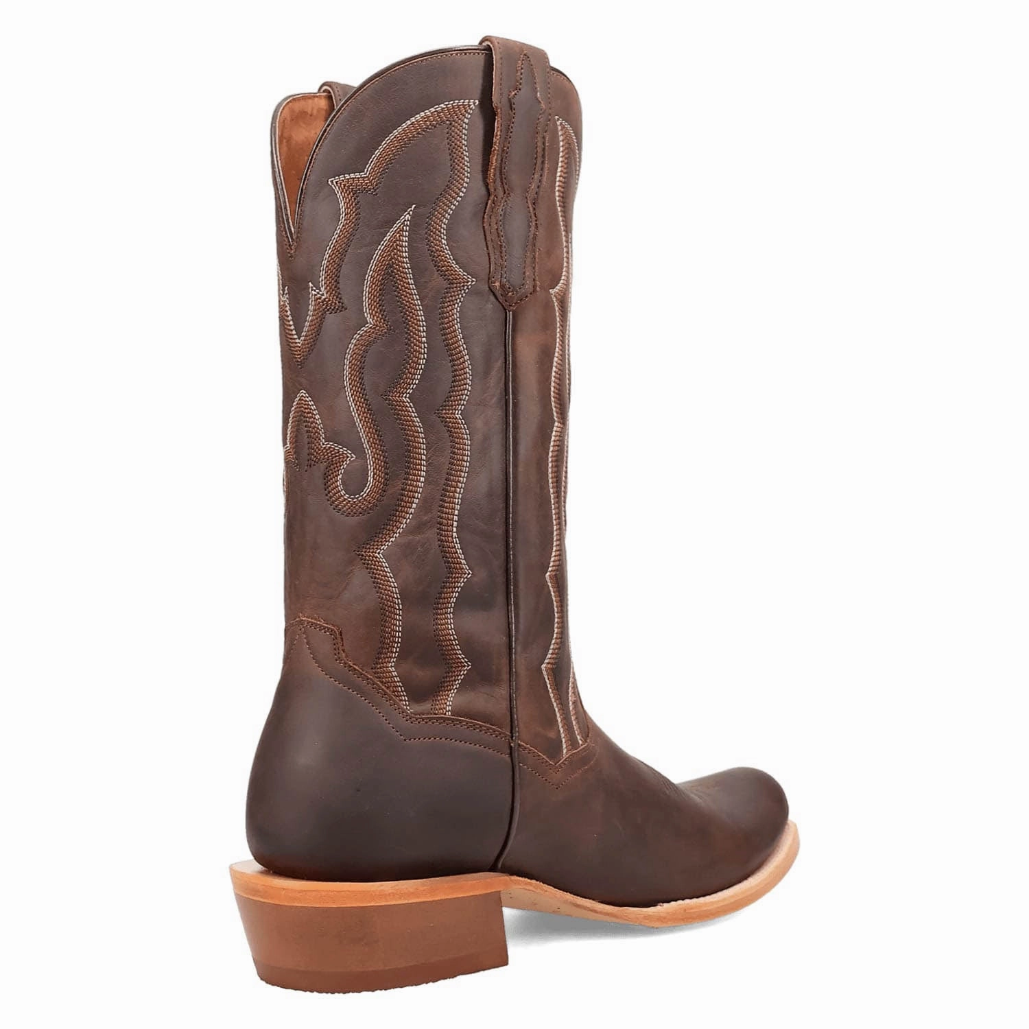 Dan Post Mens Oakwood Brown Leather Cowboy Boots