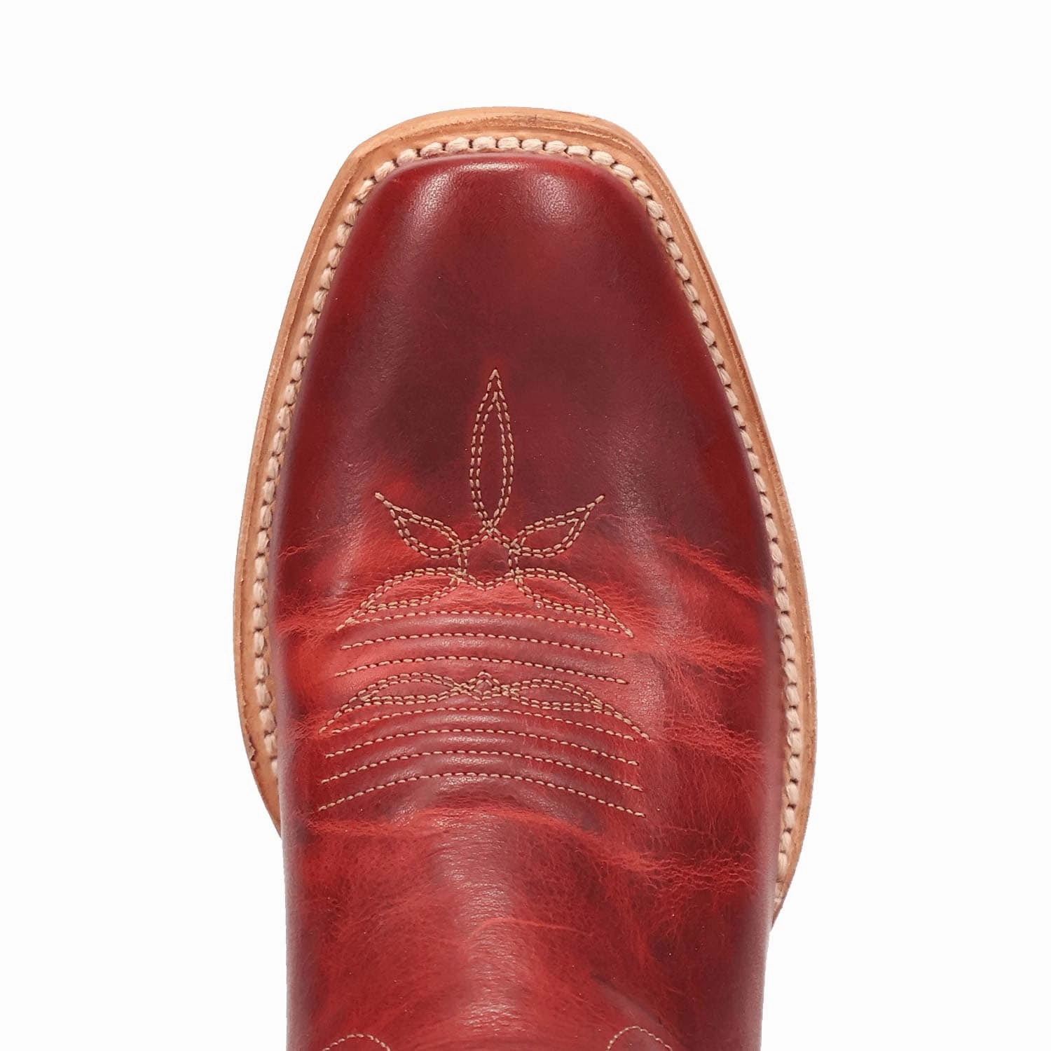 Dan Post Womens Adelaide Red/White Leather Cowboy Boots