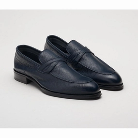 Di Bianco | Modena Navy Loafer
