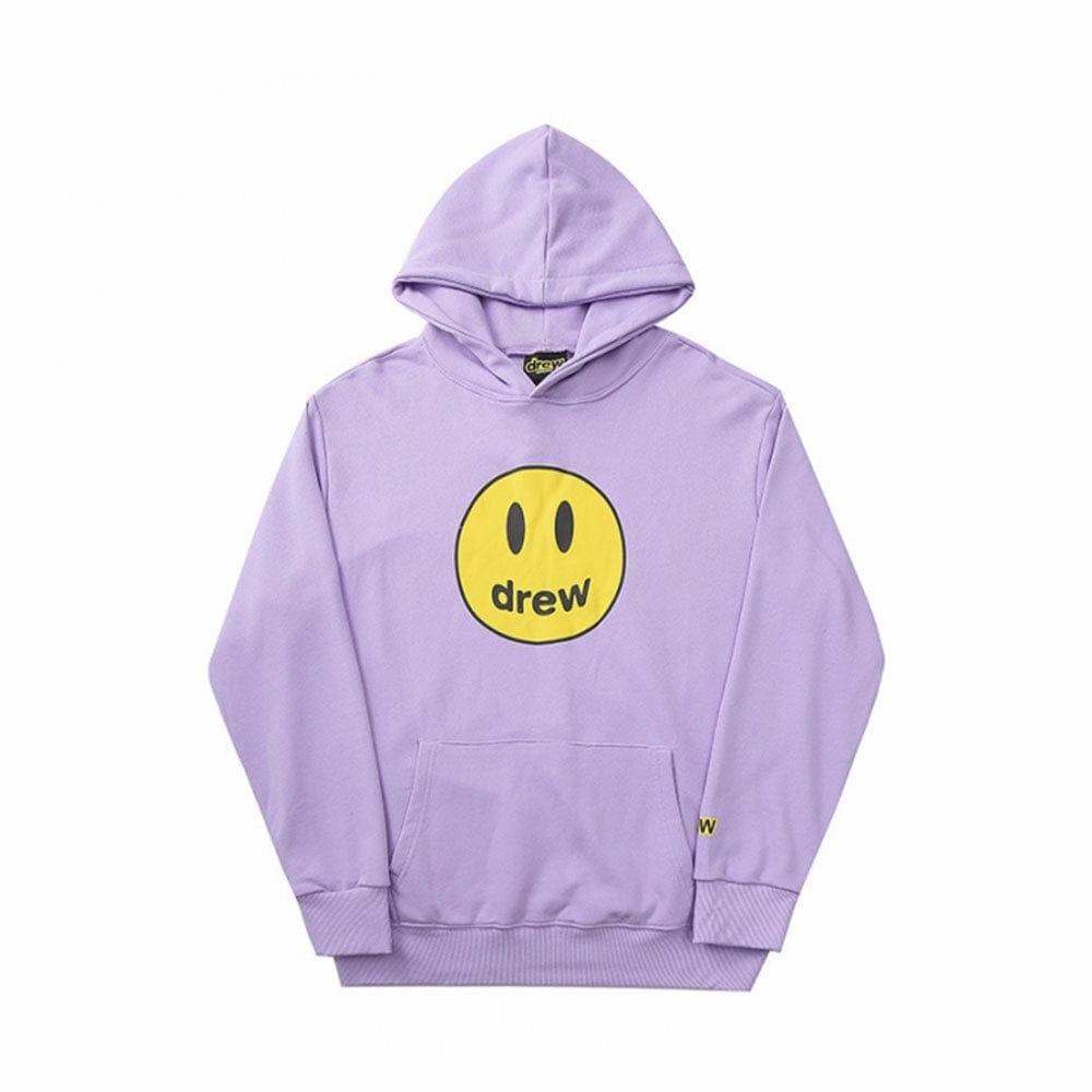 DREW HOUSE MASCOT SS FLEECED HOODIE LAVENDER -
