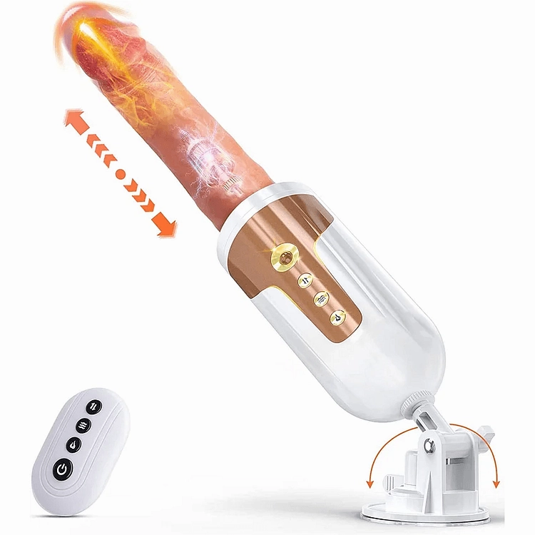 Gerald - Automatic Thrusting Dildo Machine Remote Control 5 Vibration & 5 Thrusting Modes Sex Machine