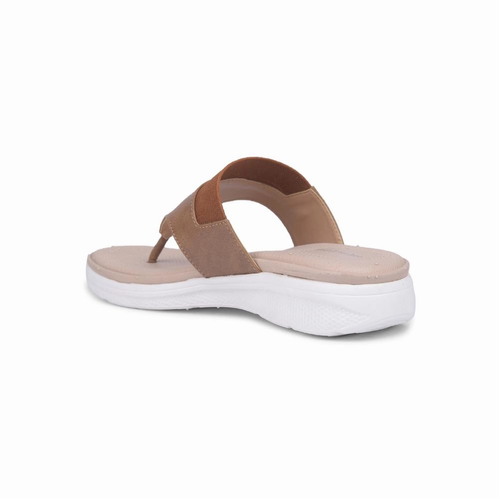 Healers Casual Brown Slipper For Women SFL-14 By Liberty