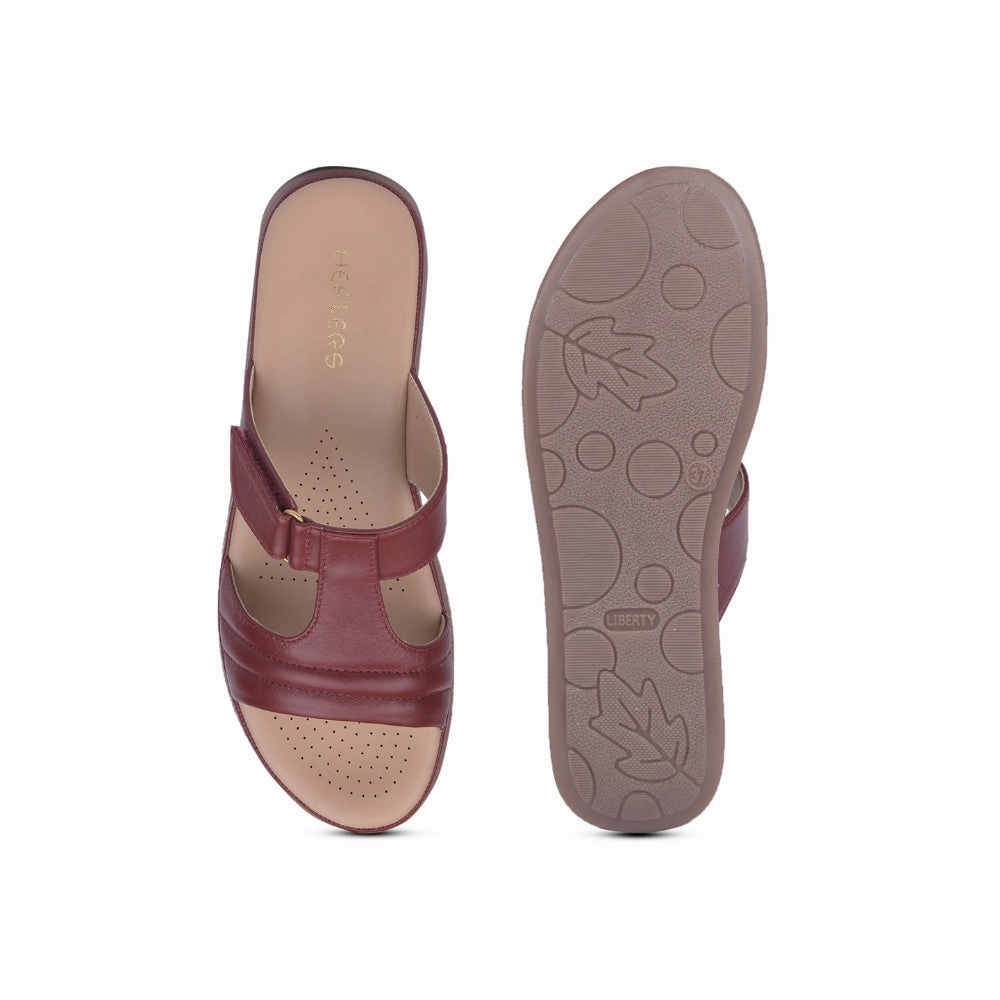 Healers Cherry Casual Slippers For Women JD-36 By Liberty