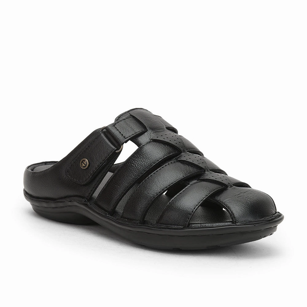 Healers Formal Sandal For Men (Black) ER-54 By Liberty