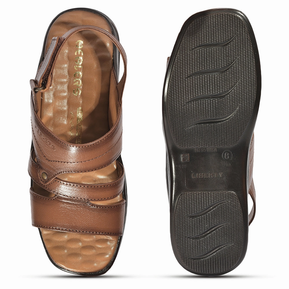 Healers Formal (Tan) Sandals For Men 2013-155 By Liberty