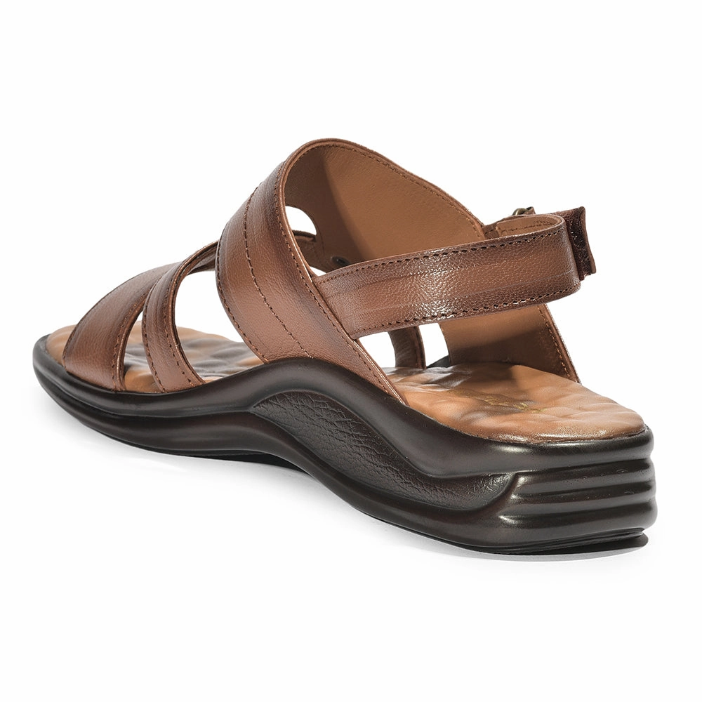 Healers Formal (Tan) Sandals For Men 2013-155 By Liberty