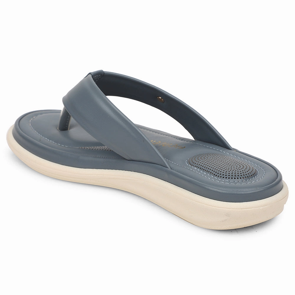 Healers Sky Blue Casual Slipper For Women SSAL-3 By Liberty