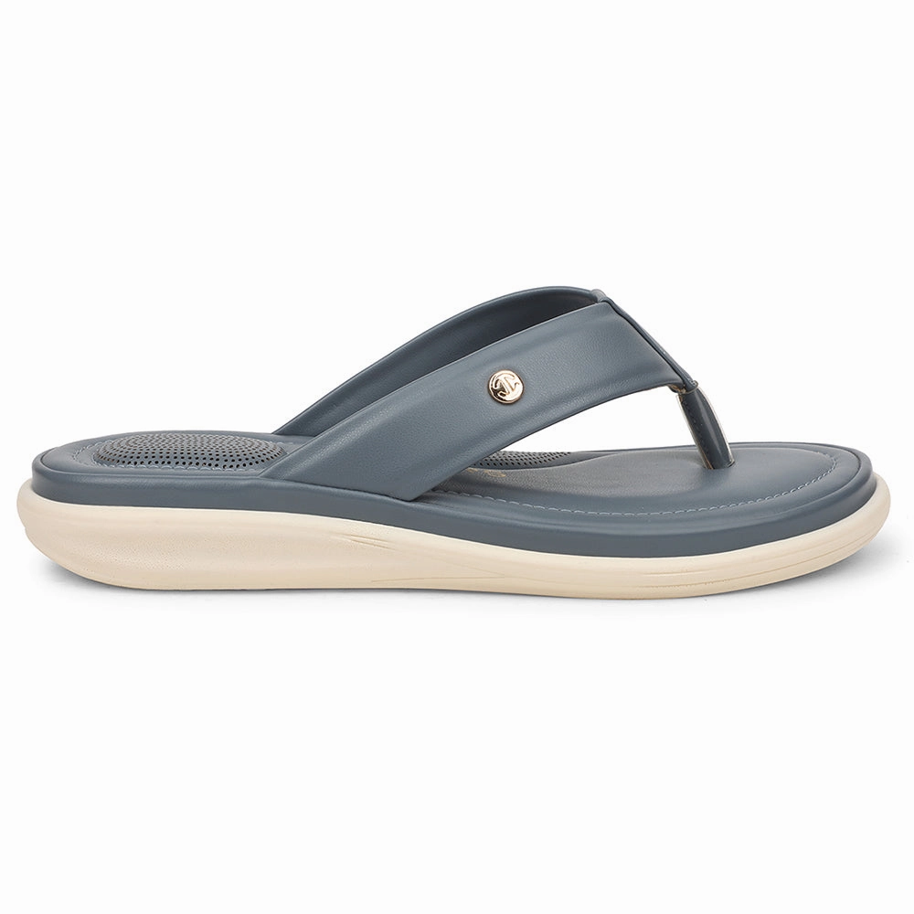 Healers Sky Blue Casual Slipper For Women SSAL-3 By Liberty