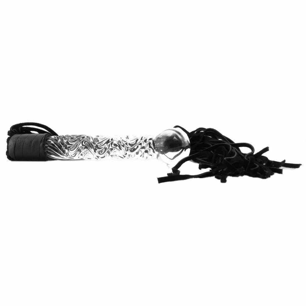 Icicles No. 38 Hand Blown Glass Whip