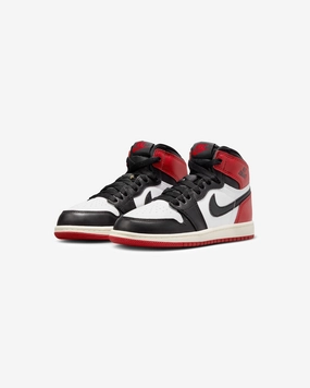 JORDAN PS AJ 1 RETRO HIGH OG - WHITE /BLACK/ VARSITYRED