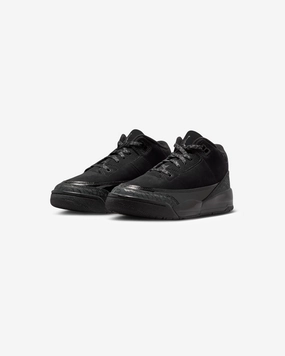 JORDAN PS AJ 3 RETRO - BLACK/ DARKCHARCOAL