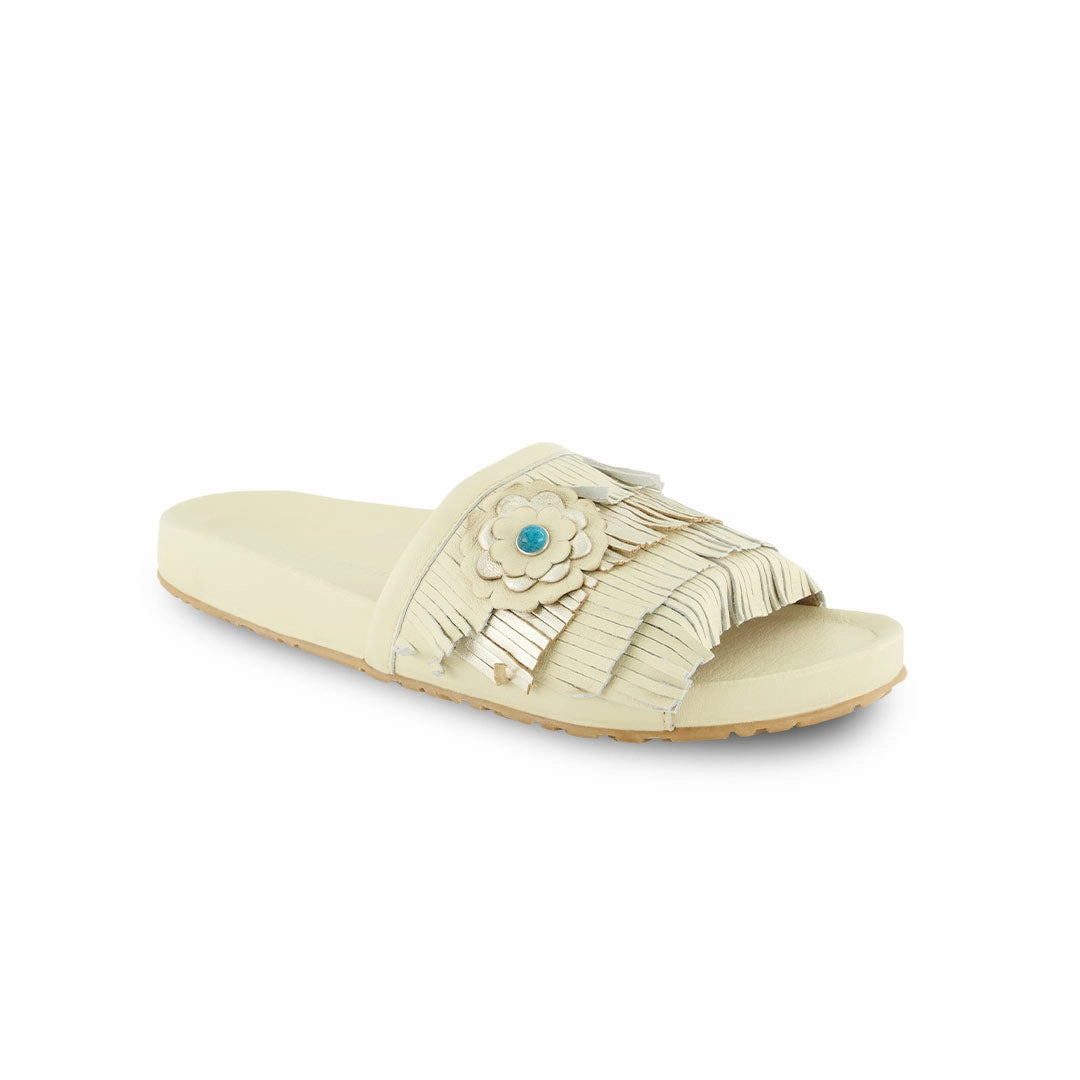 Manitobah - Women's Wasaga Fringed Slides (4061232)